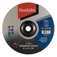 MAKITA D-74522 šlifavimo diskas 230X6,0X22,23 metalui