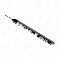 Markal 46-096520 markeris DURA-INK05, juodas, 1mm, Needle nose sunkiai pasiekiamems plotams.