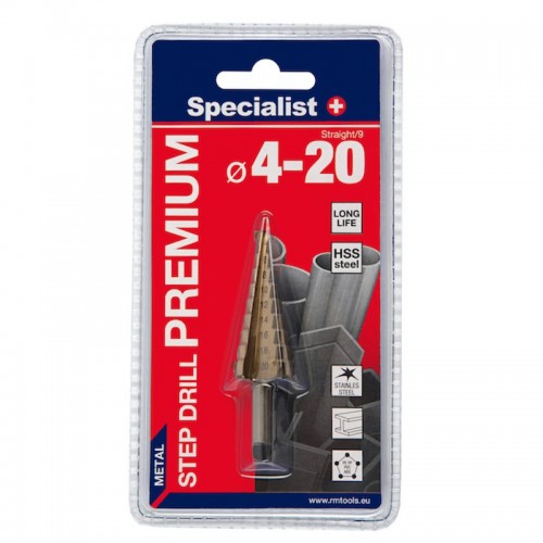 Specialist 64/7-1420  Premium Žingsnis grąžtas 4-20