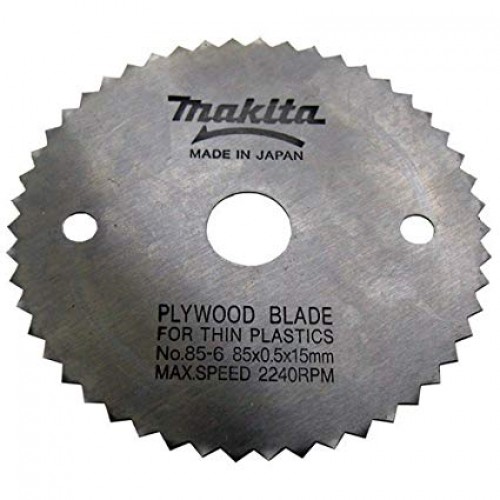 Makita 792299-8 Pjovimo diskas 85x15x0,5mm 50T plonam plastikui 4191DWD. HS301