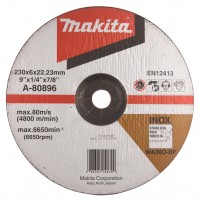Makita A-80896 Šlifavimo diskas 230X6  RST (INOX)