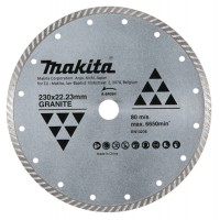 Makita A-84084 230mm TURBO diskas, segmentas akmeniui/betonui eko