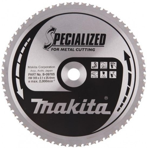 Makita B-09765 Pjovimo diskas metalui 305X25,4X2,1mm LC1230