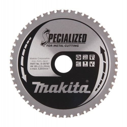 Makita B-09787 Pjovimo diskas 185*30,T48 2,0mm 0°