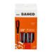 BAHCO BE-9881SL Izoliuotų atsuktuvų rinkinys ERGO™ slim 5 vnt - PH1/2; SL3,0/4,0/5,5 - 1000V VDE