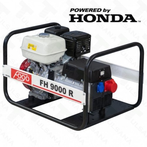 FOGO HONDA FH9000R su AVR generatorius 7,0 kW, 230/400 V