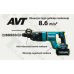 Makita HR007GZ antivibracine rankena XGT ®40Vmax Trijų darbinių režimų perforatorius akumuliatorinis perforatorius, SDS+, 3,0 J, AWS