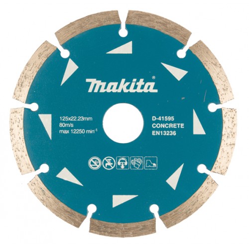 Makita D-41595 Segmentinis diskas betonui 125mm