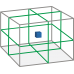 Mytools 3x360G Lazerinis matuoklis 3D žaliu spinduliu