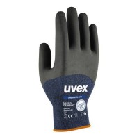 Uvex UV6006210 Pirštinės  Phynomic Pro, mėlynos, drėgnai, tepaluotai aplinkai 10 dydis
