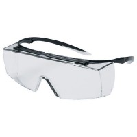 Uvex UV9169261RT Apsauginiai akiniai  Super f OTG, panoramine linze, supravision excellence (nerasojantys ir nesibraižantys) padengimas, juodos/skaidrios kojelės.