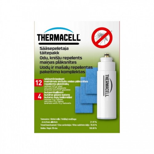 Thermacell repelento užpildymo paketas ThermaCell 48 val.